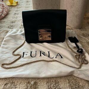 Furla Metropolis Black mini bag